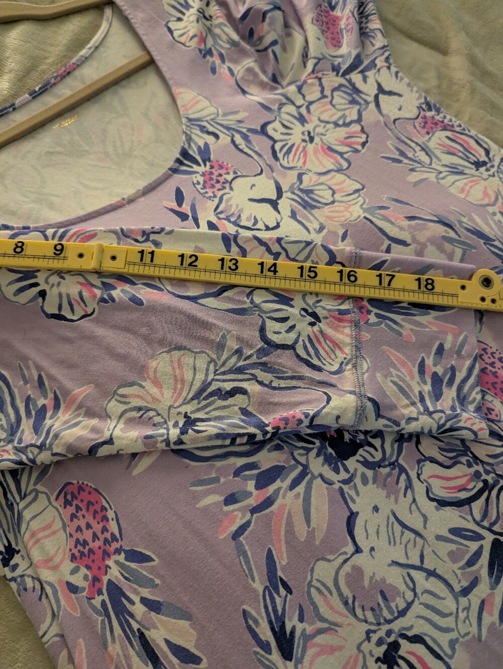 Lilly Pulitzer Lavender Floral Maxi Dress - Picture 7 of 9